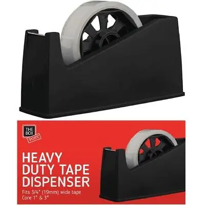 Heavy Duty Tape Dispenser Desktop Office Sellotape Sticky Cellotape Pack Holder  • £5.79