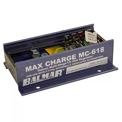 Balmar Max Charge Mc618 Multi-Stage Regulator W/O Harness - 12V MC-618 • $309