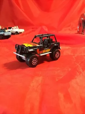 Vintage 1983 Matchbox Jeep 4X4 (Wrangler CJ-7 Renegade Black 1/64) • $8.99