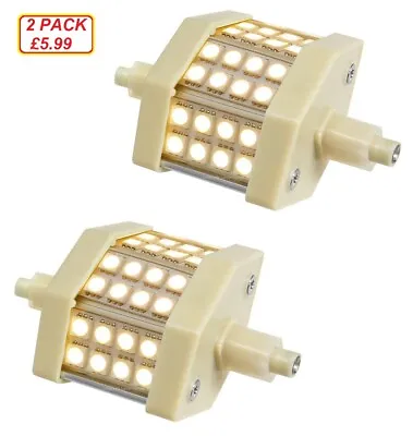 R7s J78 SMD LED Flood Light Bulbs Replacement For Halogen Linear Tubes 78mm WW • £5.99