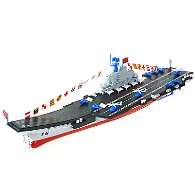 1:1000 Liaoning Aircraft Carrier Diecast Alloy Model Warships Souvenir Display Y • $64.98