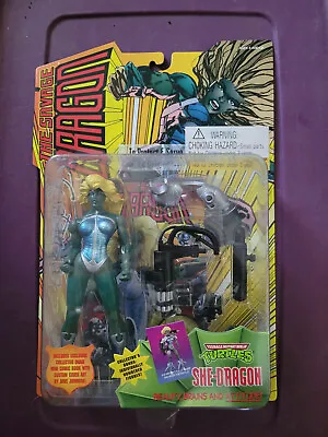 1995 Ninja Turtles The Savage Dragon SHE-DRAGON Action Figure Mohawk New TMNT • $10