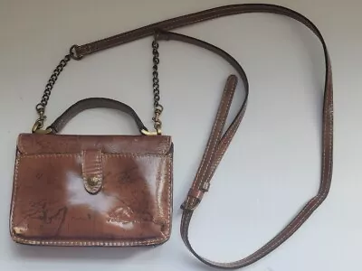 Patricia Nash Crossbody Map Genuine Leather Purse  • $27