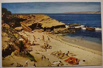 The Cove La Jolla California Chrome Postcard Unposted CA Beach • $3.45