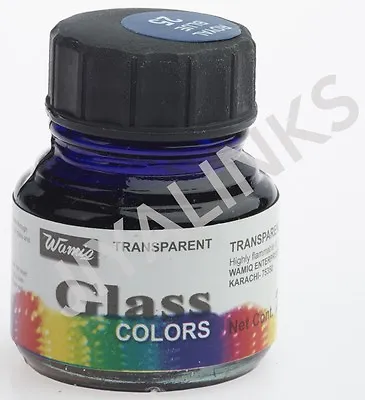 £4.23 • Buy TRANSPARENT/OPAQUE GLASS PAINT STAINED SOLVENT BASE COLOURS 22 Ml - WamiQ