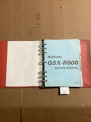 $20.25 • Buy 2001 Suzuki GSX-R600K1 Service Manual