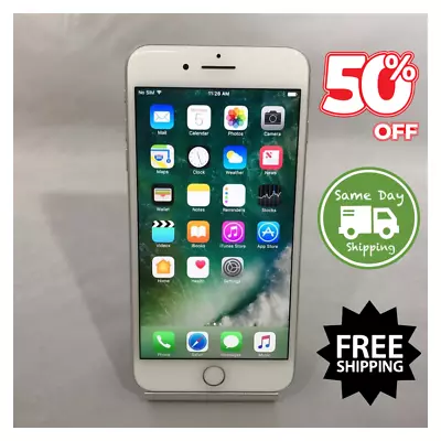 Apple IPhone 7 Plus 5.5” Silver Unlocked Verizon Metro PCS Att 4G - 128GB 32GB • $100