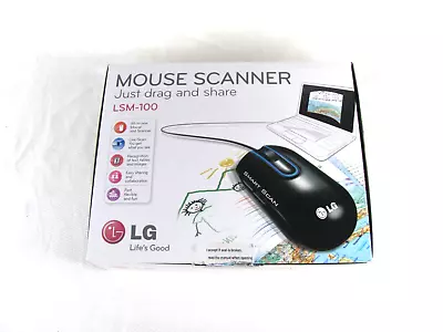 LG Mouse Scanner Model LSM-100 Black • $5