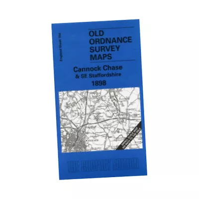 Cannock Chase And SE Staffordshire 1898 - John Boynton (Sheet Map Folded) - ... • £6.49