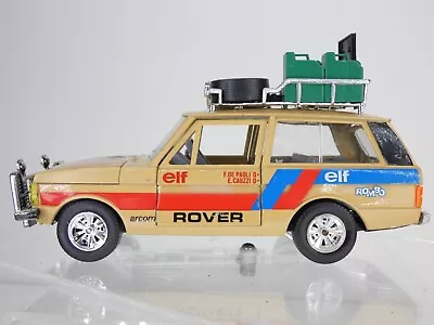 RANGE ROVER Safari Bburago 1/25 0112 Dakar Collectible Vintage Rare Toy SUV Car • £49.99