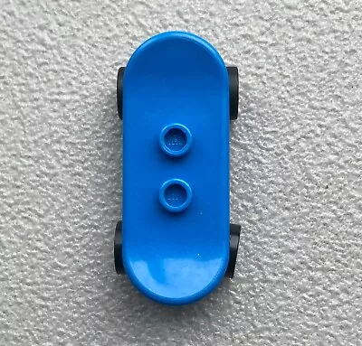 £3.49 • Buy LEGO Minifigure Accessory SKATEBOARD Blue Sport (B)