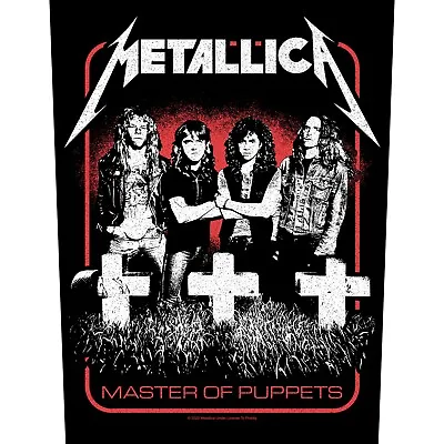 METALLICA Official XLG Back Patch - MASTER OF PUPPETS Band • $16.99