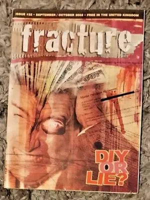 FRACTURE 22 Punk Mag 2002 - Academy Morticians Dag Nasty Pavers Q And Not U Diy • £7.95