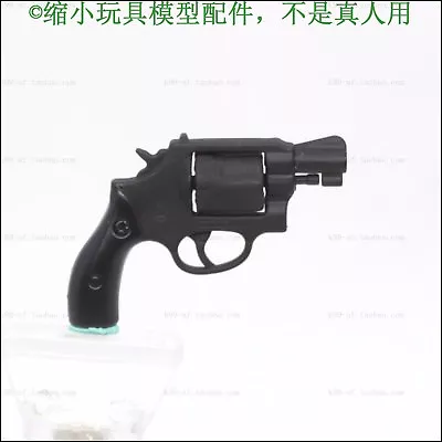 R5-5-1 1/6 Scale Black Smith Wesson 38 Revolver Gun Model For 12  Hot Toys • £10.82