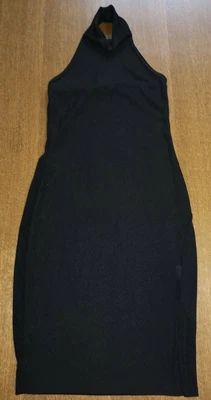 £9.99 • Buy Halter Neck Body Con Maxi Dress Bundle X3 PLT Shein Size 6/8 Black/pink/snake