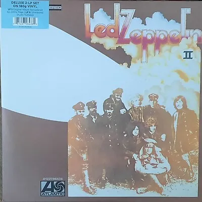 Led Zeppelin-Led Zeppelin II UK Atlantic Records 2LP 2014 Remastered/Companion • $67.77