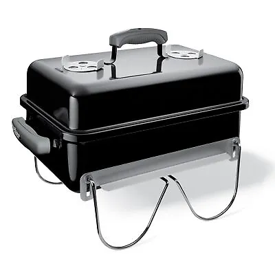 Weber Go-Anywhere Charcoal Black BBQ - Portable BBQ Grill For Outdoor Cooking • $149.95