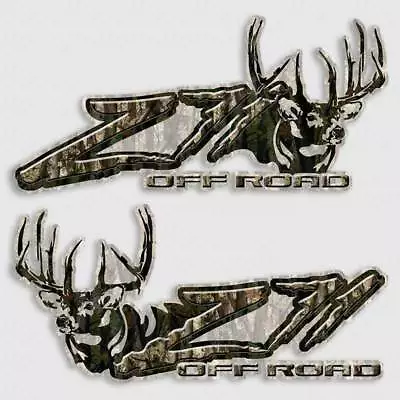 Z71 Camouflage Deer Hunting Truck Decal Sticker Set For Silverado Hoyt PSE Bear • $29.99