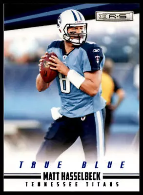 2012 Panini Rookies & Stars #141 Matt Hasselbeck True Blue • $1.69