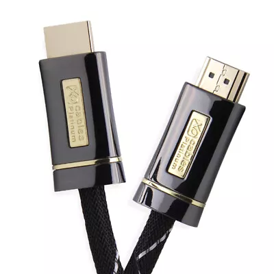 XO Platinum High-Speed HDMI 2.0 Cable - Male To Male - 0.5m-18m • £6.95