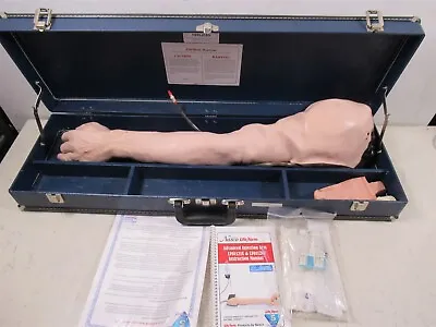 Nasco Life Form LF01121U Advanced Injection Arm Medical Training Manikin & Case • $199.95