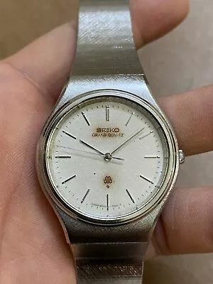 Vintage Grand Seiko Grand Quartz Pantina Texture Dial 9940-7000 GQ Band Pantina • $329