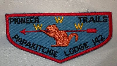 BSA OA Lodge 142 Papakitchie 1st Pocket Flap Patch Boy Scout Order Of Arrow • $19.99