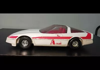 Vintage 1983 ERTL The A-Team Face Corvette  1/18 Scale Figure Size Large Diecast • $35