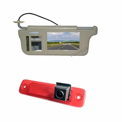 Backup Reversing Camera & Sun Visor Rear View Monitor For Ford Transit • $199