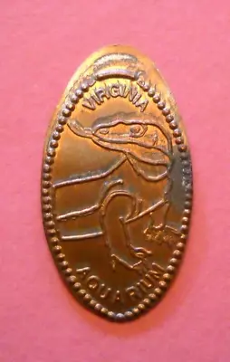 Virginia Aquarium Elongated Penny VA USA Cent Monitor Lizard Souvenir Coin • $1.99