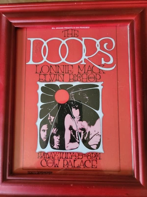 $39.99 • Buy The Doors Concert Poster Re Pop Mini Measures Roughly 8 X12 