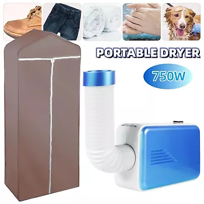 Electric Clothes Mini Dryer Machine Portabl Shoes Warm Blanket Dry+Cloth Cover • $26.99