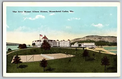 Moosehead Lake Maine - The New Mount Kineo House - Vintage Postcard - Unposted • $8.49