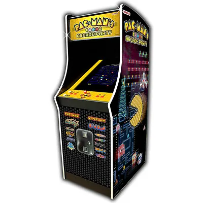 Pac Man Arcade Party 13 Games Full Size Cabinet Home Edition 26  Monitor Ms. Pac • $3399