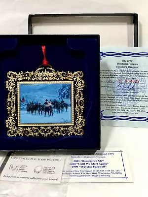 Mort Kunstler 2002  Confederate Winter   Collectible Ornament 7th In Ser. • $75