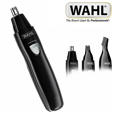 Wahl Cordless Rechargeable Ear Nose Brow Trimmer Grooming Set 9865-2401 • $27.99