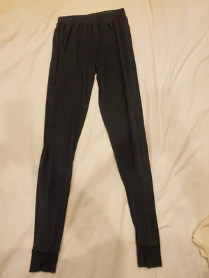 $19 • Buy REI 100% Silk Long John Long Underwear Leggings Black Women's XS