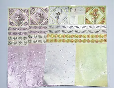 £1.99 • Buy 3 Packs A4 Dufex Flower Fairy Card Making Elements Decoupage P&P Discounts