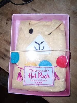 Body Warmer Bunny  Microwaveable Hot Pack Lavender Scented By Bomb • £19.30