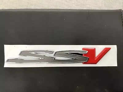 $75 • Buy Genuine Holden VE VF SSV Redline Badge Boot Lid / Rear Tail Gate Commodore SS-V 