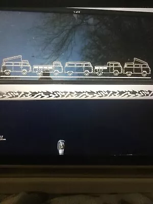 $18 • Buy Vw Volkswagen Camper Bus Line Decal Sticker Car Van Truck Camper 