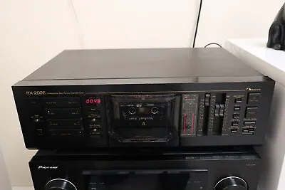 Nakamichi RX-202 Two Head Uniderictional Auto Reverse Stereo Cassette Deck • £1200