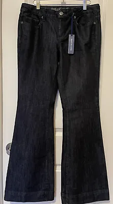 Martin + OSA Dark Denim Wide Leg  Jeans- Sz- 30L- Beautiful~ • $49