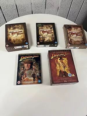 The Adventures Of Young Indiana Jones Vol.1 Vol.2 And Vol.3 Complete Set • £70