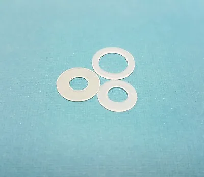 £1.50 • Buy Nylon Spacers /Washers /Shims, Plastic Fasteners Maximum 1mm Thickness 