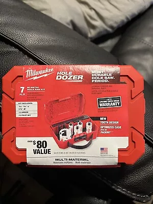 Milwaukee 7pcs Hole Dozer Bi Metal Hole Saw Kit  • $40.50
