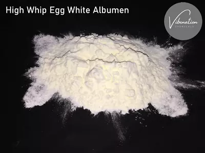 Quality High Whip Egg White Albumen • 100% Dried Hen Albumin • Protein Powder • £28.99