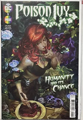 Poison Ivy #1 (DC Comics 8/22). NM. Fong Cover. Pride Variant. Clean Bag Board. • $3.99