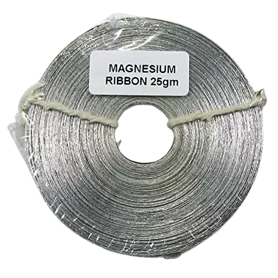 £242.55 • Buy Magnesium Ribbon 25 G Of 75 Feet 99.95% Mg Purity Lab Chemicals CHOOSE QUANTITY