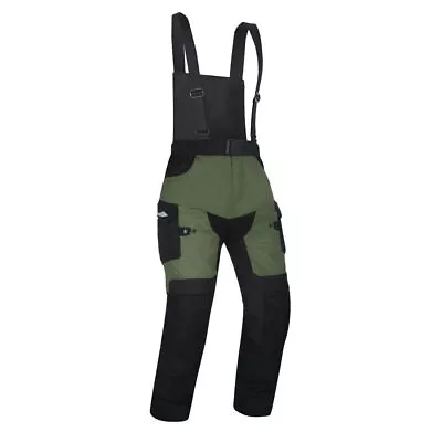 Oxford Montreal 3.0 Waterproof Textile Motorcycle Motorbike Pants Green • $113.65